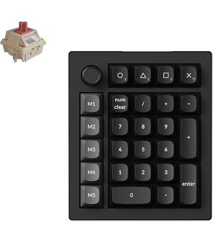 Amazon | 【国内正規品】Keychron Q0 Max QMKカスタム・テンキー、2.4