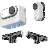 Insta360 GO 3S/GO 3 カメラ 専用 磁気式マウント 折りたたみ式 アダプター 1/4ネジ穴とGopro 2爪アダプター付き 三脚自撮り棒に取り付け可能