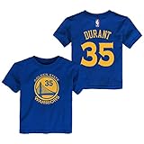 Golden State Warriors幼児用NBAケビンデュラント名前と番号チームTシャツ – ロイヤル、 ブルー
