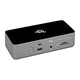 【OWC直営】 OWC Thunderbolt 5 Dock （サンダーボルト5 ドック） 11ポート ドッキングステーション/Thunderbolt 5 ×3 / USB 3.2 Type-A ×3 / 2.5GbE / SD Micro-SD カードリーダー/オーディオ入出力ジャック / 最大140W給電