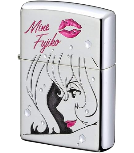 Amazon.co.jp: ルパン三世ZIPPO・不二子 アフター・シャワー シルバー