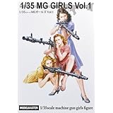モデルカステン 1/35 フィギュアシリーズ MGガールズ Vol.1 プラモデル F3