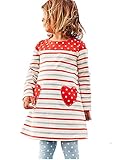 HILEELANG DRESS ベビー・ガールズ US サイズ: XXL-Large カラー: レッド
