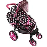 Like Bugaboo Twin Doll Stroller Swivel Wheels Little Lady Collection