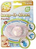 Razbaby Keep-It-Kleen Pacifier, Flowers and Hearts, 0-36 Months by Razbaby [並行輸入品]
