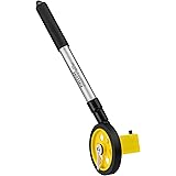 Firecore ロードメジャー ウォーキングメジャー 距離測定器 10cm単位の4桁カウンター ロードカウンター 10cm～999.9m 4段伸縮式 小型車輪 カウントメジャーグラウンド用品 体育器具 距離 計測 学校 子供会 工事 運動会用 メジ