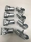チェーンリンクフェンスエンドレールクランプボルト&ナット1 – 5 / 8 " x 1 – 5 / 8 " ( 8セットパック)