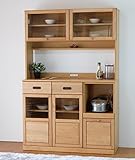 ISSEIKI オープンボード 幅120cm ナチュラル 木製 大型開梱設置便 【NO-07-7】