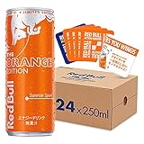 レッドブル エナジードリンク オレンジエディション 250ml×24本 オリジナルカードゲーム付き