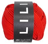 DARUMA LILI クラフト 極太 Col.4 レッド 系 50g 約53m 3160