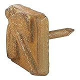 A29 Hand Forged Iron Square Dragonfly Cloves/Nails, Rust Finish, Set of 4 [並行輸入品]