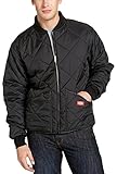 Dickies Men's Big-Tall Diamond Quilted Nylon Jacket Black 3XL [並行輸入品]