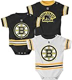 ボストン・ブルーインズベビー/幼児Hockeyスタイル3 Piece Creeper Set