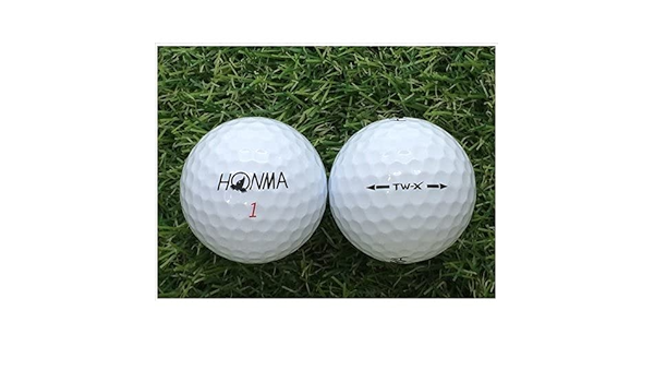 Amazon ロストボール 本間ゴルフ Honma Tw X 18年モデル ホワイト 1球 ａ級 おっ球げ 本間ゴルフ ゴルフボール