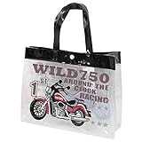 イマージ ビーチバッグ (プールバッグ/水着バッグ) 【バイク】 ブラック マチあり