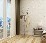 Home-Like ポールハンガー コートスタンドポール スタンド ハンガーラック 枝型フック 幅45×奥行45×高さ180CM (グレー)