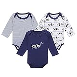 Mother Nest　カバーオール 長袖　カーターズ　ロンパース　男の子　3枚セット　(4-6ヶ月)HZCP16301B