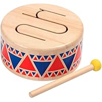 プラントイ PLANTOYS 6404 ソリッドドラム 本体サイズ:16×16×8.5cm