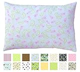 TODDLER PILLOWCASE - 100% Cotton - 200 Thread Count Percale - Envelope Style - Fits 13x18 and 13x19 