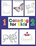 Coloring for Kids: An Amazing Alphabet Books, Circle the Words Is for Begin With the Letter a to Z and Color Them Also Count and Color Number