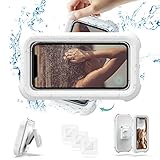 お風呂 スマホ 防水ケース iPhone防水ケース 壁掛けスマホ防水ケース スマホスタンド 防水ケース iPhone お風呂 スマホ 携帯 