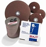 SAIT 50105 C 7-Inch x 7/8-Inch 80 Grit Silicon Carbide Fiber Sanding Disc, 25-Pack [並行輸入品]