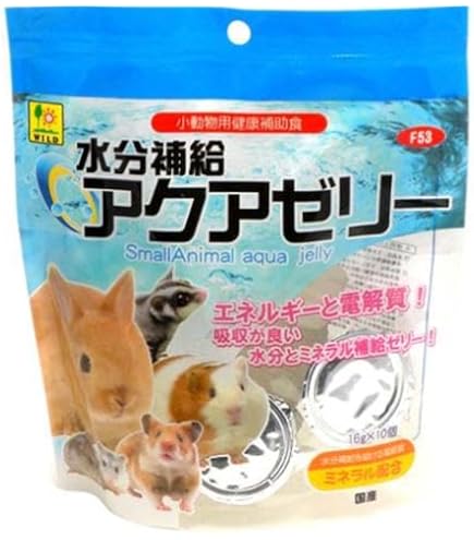 Amazon | 三晃商会 SANKO 水分補給 アクアゼリー 16g×10個入×6個