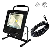 GOODGOODS LED 作業灯 50W 500W相当 昼白色 投光器 5500LM LEDライト 防水 屋外 （電源コード15M PSE認証済み）【一年保証】 LD50-2