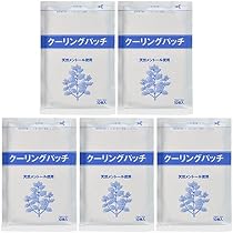 Amazon.co.jp: クーリングパッチ 10×14cm 10枚入り (5袋(50枚