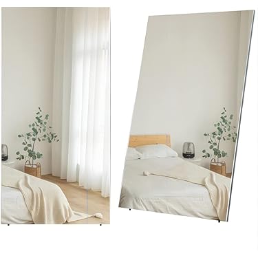 送料無料・新品未使用】鏡ミラー姿見大判シックモダンオススメ