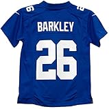 Nike saquon Barkleyニューヨーク・ジャイアンツチームカラーユースゲームジャージー youth large 14-16