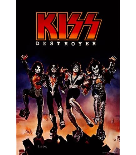 Amazon.co.jp: Kiss Destroyer ポスター アルバム カバー ビニール