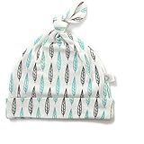 bestaroo Baby Boy Hat in Blue Leaves