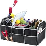 Imperial Home 2 in 1 Trunk Organizer & Cooler Set - Fully Collapsible and Portable Ez Storage 2 Piec