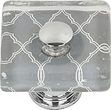 Atlas Homewares 3234-CH Cheetah Square Knob, 1.5-Inch, Polished Chrome by Atlas Homewares