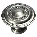 Hickory Hardware P8196-ST 1-1/4-Inch Manor House Cabinet Knob, Silver Stone Hickory Hardware [並行輸入品]