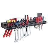 Stalwart 75-ST6005 22" Wall Mount Tool Organizer Shelf - Holds Over 60 Tools [並行輸入品]