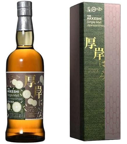 Amazon.co.jp: 2023 厚岸 シングルモルト ウイスキー 啓蟄 厚岸醸造所