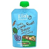 Ella's Kitchen Organic Lovely Lamb Roast Dinner with all the Trimmings 7mth+ (130g) すべてのトリミングの7Mth +