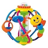 Wishtime Baby Rattle Activity Ball Toddler Sensory Teether Toy [並行輸入品]