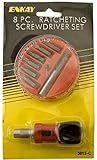 Enkay 3015-C Ratcheting Screwdriver Set, Carded, 8-Piece [並行輸入品]