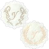 日本製 イニシャル {Y} ガーゼ ハンドタオル ハンカチ 綿 １２０匁