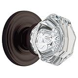 Baldwin 5080.112.FD Solid Brass Door Knob [並行輸入品]