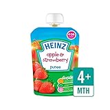 滑らかなアップル＆イチゴ4-36 Mths 100グラム (Heinz) - Heinz Smooth Apple & Strawberry 4-36 Mths 100g [並行輸入品]