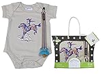 (ベビードライグッズ) Baby Dry goods おしゃぶりホルダ付き ボディースーツ ギフトセット カウボーイ ベビー ワンサイズ箱なし