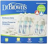 Dr. Brown's Natural Flow Wide Neck Newborn Feeding Set PackageQuantity: 1 Color: White Model: 440 (N
