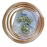 PlumBest S92031R2 1/4-Inch by 15-Foot Copper Tube Ice Maker Kit by PlumBest