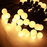 SAILUN 30球 LED小さなボールストリング LEDイルミネーションライト　結婚式、ホームパーティー　お誕生日パーティー　クリスマスなどに最適 電飾　 (イエロー)