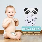 Baby Teething Mitten | Wearable Self-Soothing Pain Relief Wearable Teether Toy Mitt with Strap & Suc