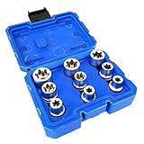 B Blesiya プロ ソケットセット（9個） 1/2インチ パワーナットドライバ ドリルビットアダプタ